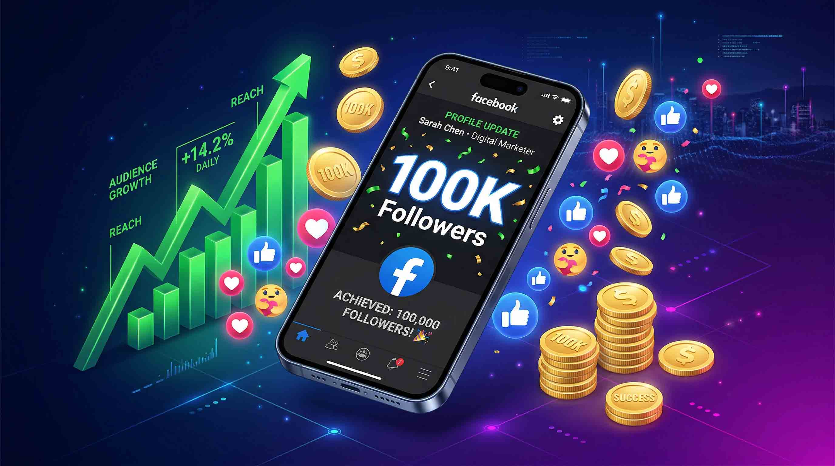 How to Fast-Track Your Facebook Page to 100K Followers and Unlock Monetization